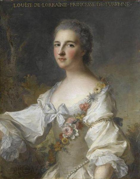 Jean Marc Nattier Portrait of Louise Henriette Gabrielle de Lorraine Spain oil painting art